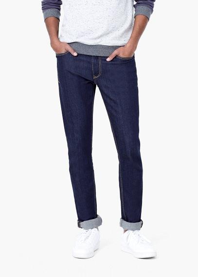 Mango Man Mango Man Slim-fit Navy Tim Jeans