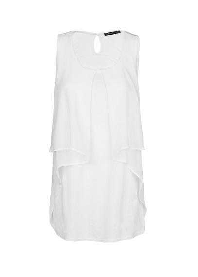Mango Flowy Ruffled Top