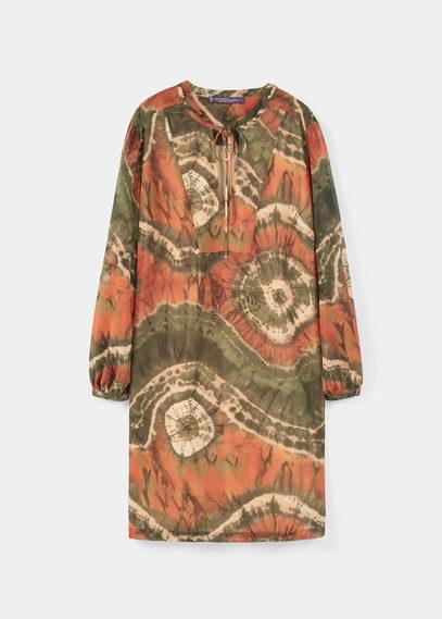 Violeta By Mango Violeta By Mango Flowy Printed Dress