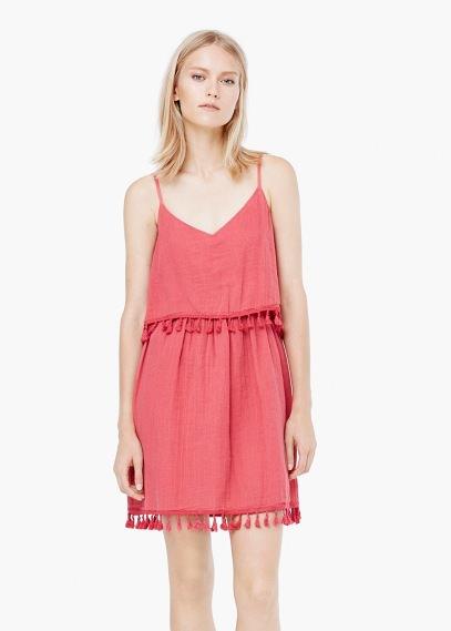 Mango Mango Double Layer Dress