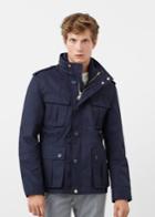 Mango Man Mango Man Inner Jacket Cotton-blend Coat