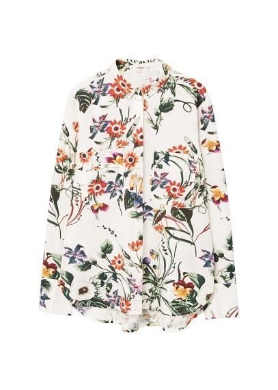 Mango Mango Pocket Linen Shirt