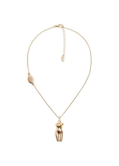 Mango Mango Chain Silhouette Necklace