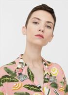 Mango Mango Tropical Print Shirt