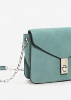 Mango Mango Chain Suede Bag