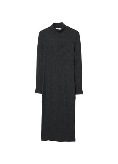Mango Mango Turtle Neck Dress