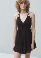 Mango Mango Ruffle Skirt Dress
