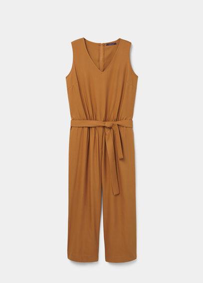 Violeta By Mango Violeta By Mango Soft Fabric Jumpsuit