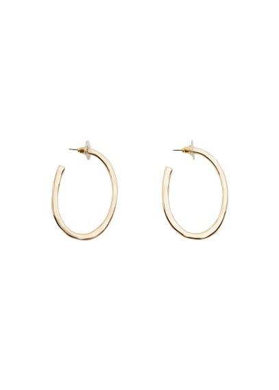 Violeta By Mango Violeta By Mango Geometric Metal Earrings