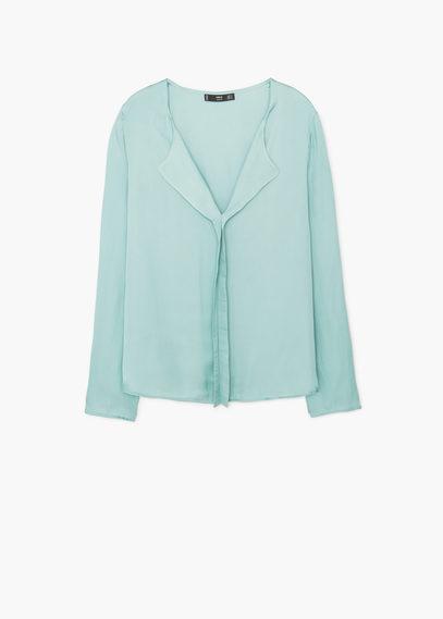 Mango Mango Polka-dot Print Blouse
