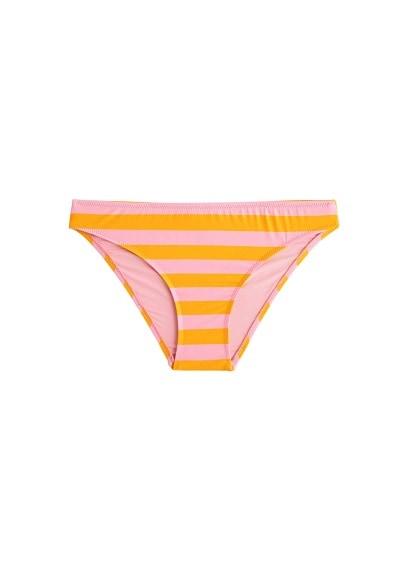Violeta By Mango Violeta By Mango Striped Bikini Bottom