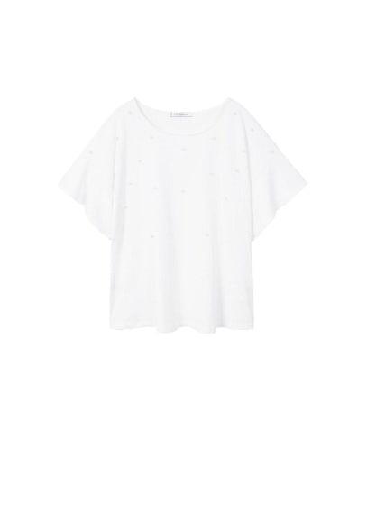 Violeta By Mango Violeta By Mango Pearls T-shirt