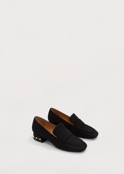 Violeta By Mango Violeta By Mango Pearls Heel Shoes