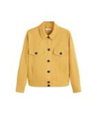 Mango Mango Buttons Linen-blend Jacket