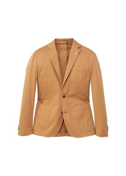 Mango Man Mango Man Slim-fit Cotton Blazer