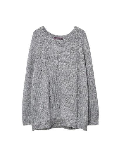 Violeta By Mango Violeta By Mango Lurex Knitted Sweater