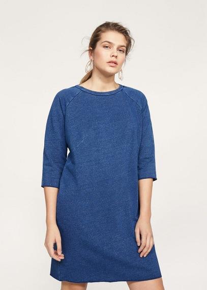 Violeta By Mango Violeta By Mango Lurex Sweatshirt Dress
