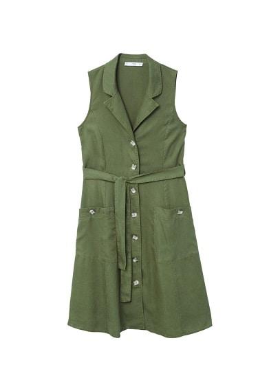 Mango Mango Bow Soft Dress
