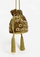 Mango Mango Velvet Bead Bag