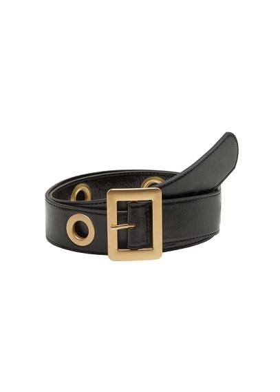 Mango Mango Eyelets Detail Belt