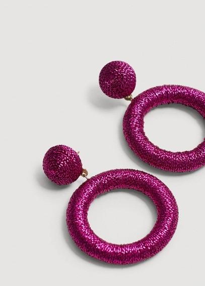 Mango Mango Wide Hoop Earrings