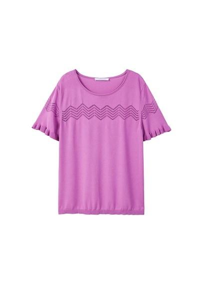Violeta By Mango Violeta By Mango Fine-knit T-shirt