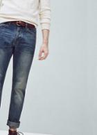 Mango Man Mango Man Straight-fit Vintage Wash Bob Jeans