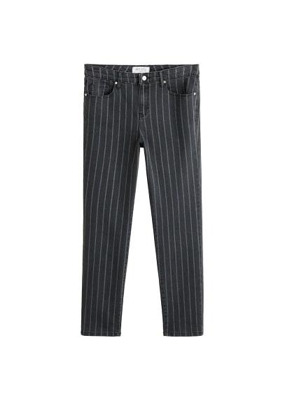 Violeta By Mango Violeta By Mango  Slim Striped Jeans