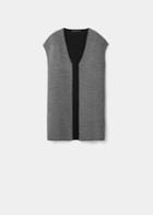 Violeta By Mango Long Gilet