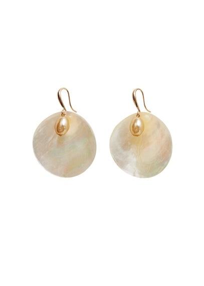 Violeta By Mango Violeta By Mango Shell Earrings