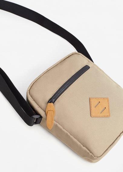 Mango Man Mango Man Contrast Cross-body Bag