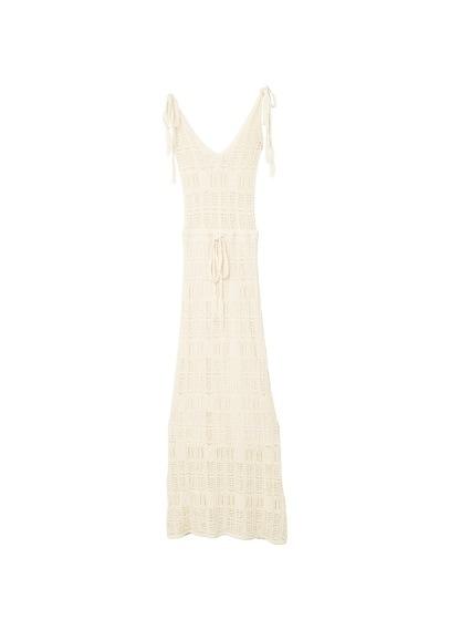 Mango Mango Crochet Cotton Dress