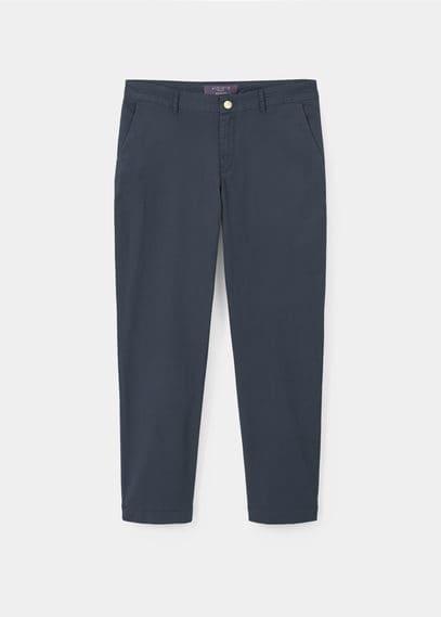 Violeta By Mango Violeta By Mango Cotton Chinos
