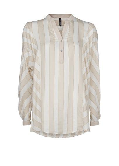 Mango Premium - Dolman Sleeve Striped Blouse