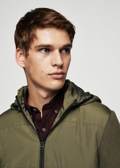 Mango Man Mango Man Combined Cotton Jacket