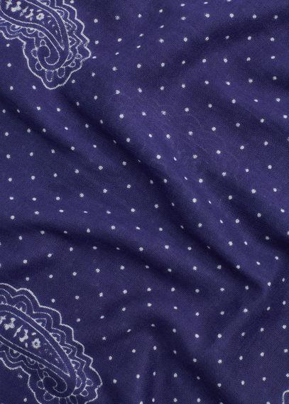 Mango Man Mango Man Paisley Cotton Scarf