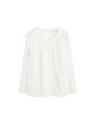 Violeta By Mango Violeta By Mango Floral Guipure Blouse