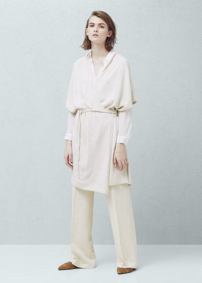 Mango Mango Adjustable Cord Sweater