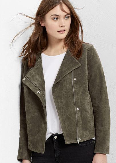 Violeta By Mango Suede Jacket