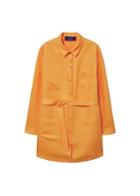 Violeta By Mango Violeta By Mango Pocket Linen-blend Jacket