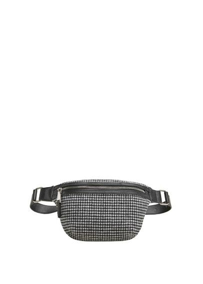 Mango Mango Houndstooth Bum Bag