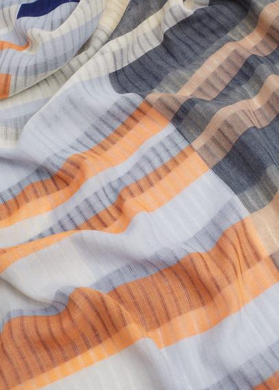 Mango Mango Contrasting Print Scarf
