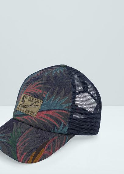 Mango Man Mango Man Tropical Print Cap