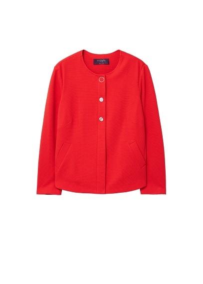 Violeta By Mango Violeta By Mango Welt Pockets Blazer