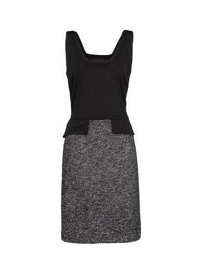 Mango Wool Cotton-blend Combi Dress