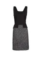 Mango Wool Cotton-blend Combi Dress