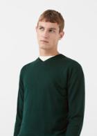 Mango Man Mango Man V-neck Wool Sweater