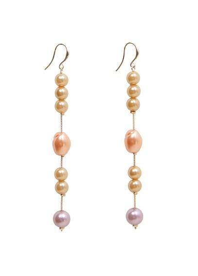 Violeta By Mango Violeta By Mango Pearl Pendant Earrings
