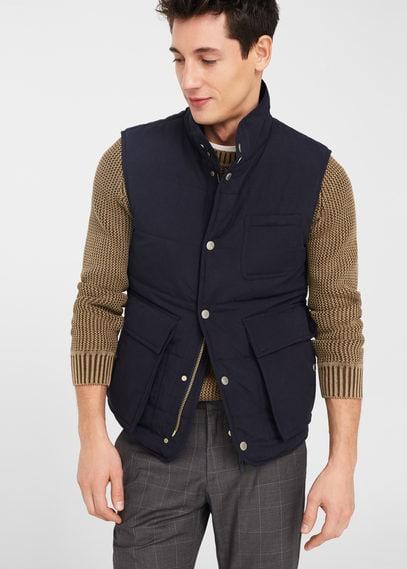 Mango Man Mango Man Quilted Gilet