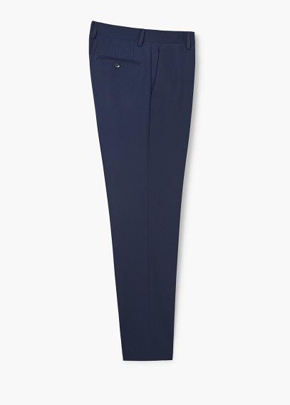 Mango Man Slim-fit Houndstooth Suit Trousers